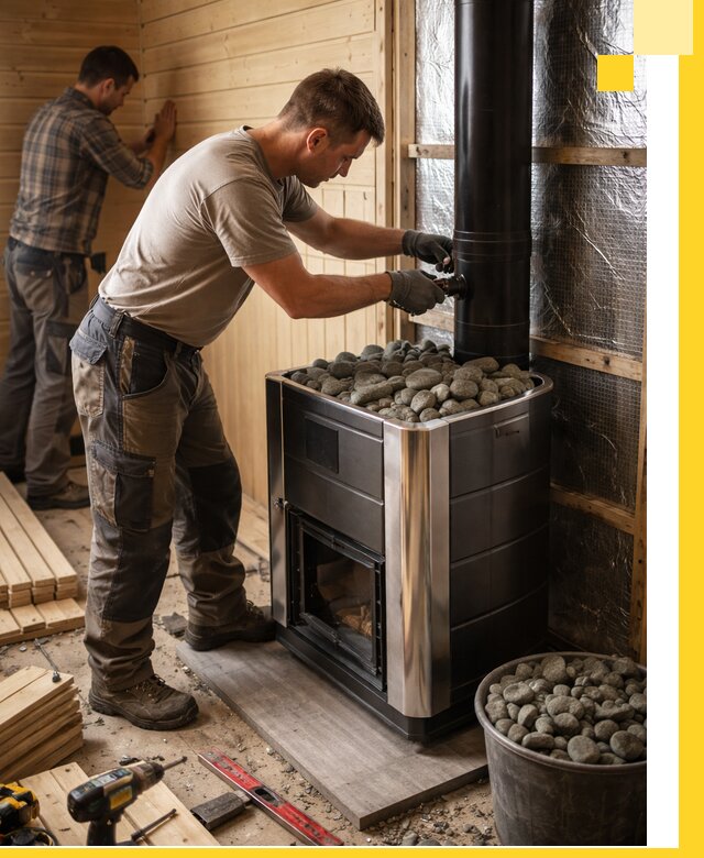 Проектирование и строительство парилок для бани в Березниках под ключ