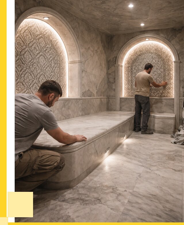 Турецкие бани под ключ в Березниках от 257475 р. | ЭриданБрз