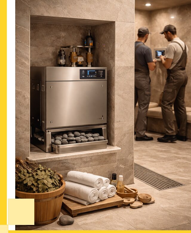 Парогенераторы для хамама в Березниках от 77243 р. | ЭриданБрз