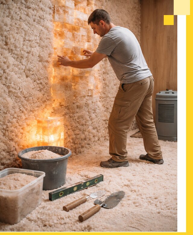 Проектирование и монтаж соляных комнат в Березниках под ключ